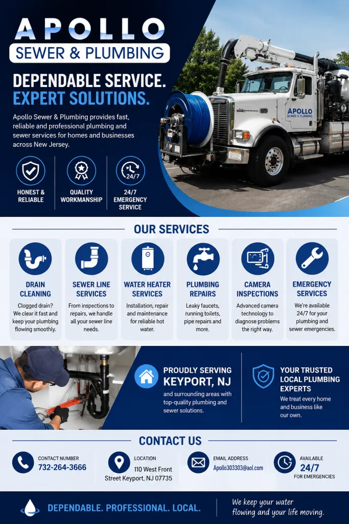 Why Homeowners Keep Calling Us for Plumbing Services Monmouth County NJ